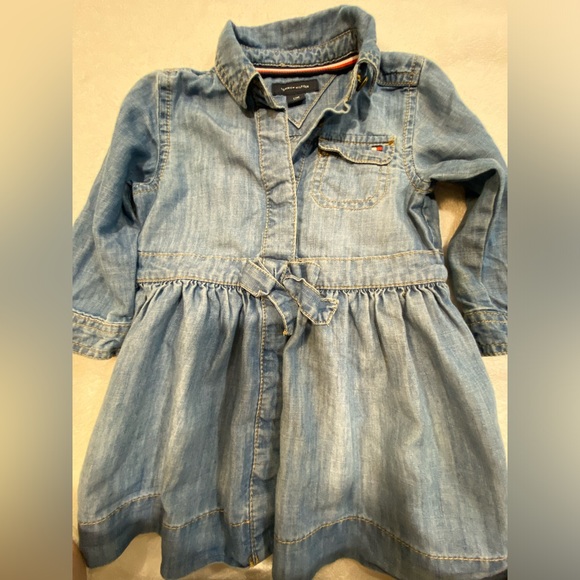 Tommy Hilfiger Denim Dress. Size 12M - Picture 1 of 9
